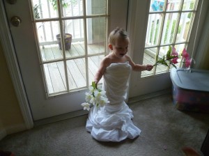 "Wen willst du denn heiraten?" "Opa Erich"